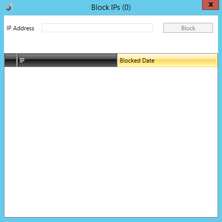 BlockedIPs